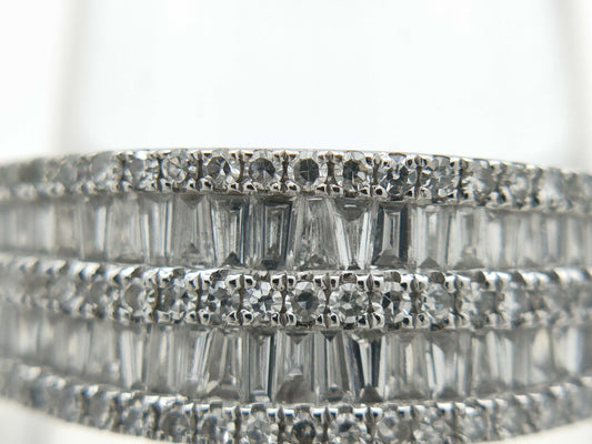 D1.00ct Pt950 7.0g Ring 