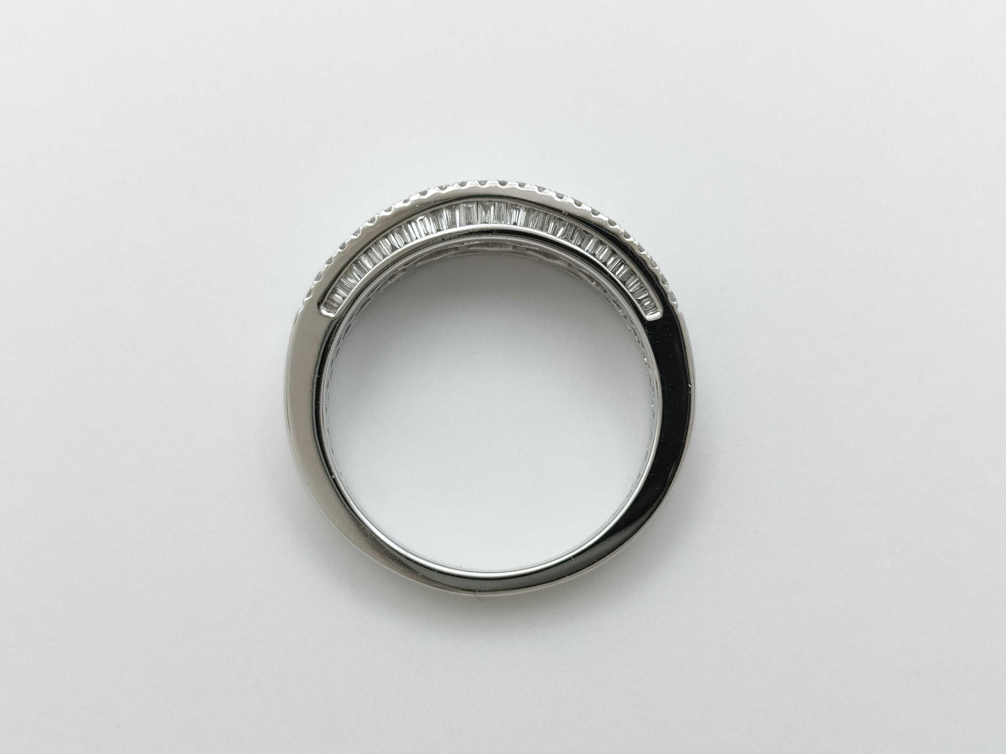 D1.00ct Pt950 7.0g Ring 