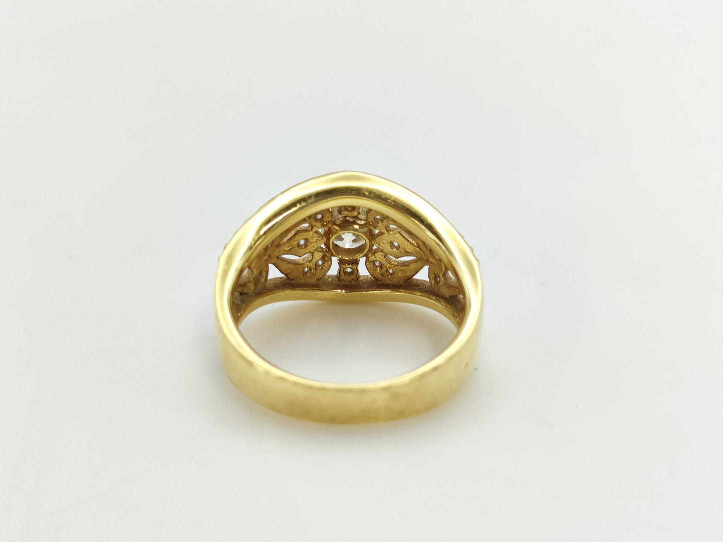 D0.362/0.48ct K18 6.3g Ring 