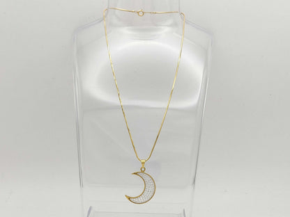 D0.464ct K18 8.5g Necklace 
