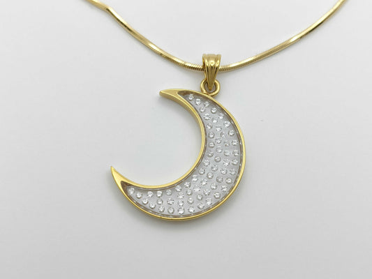 D0.464ct K18 8.5g Necklace 