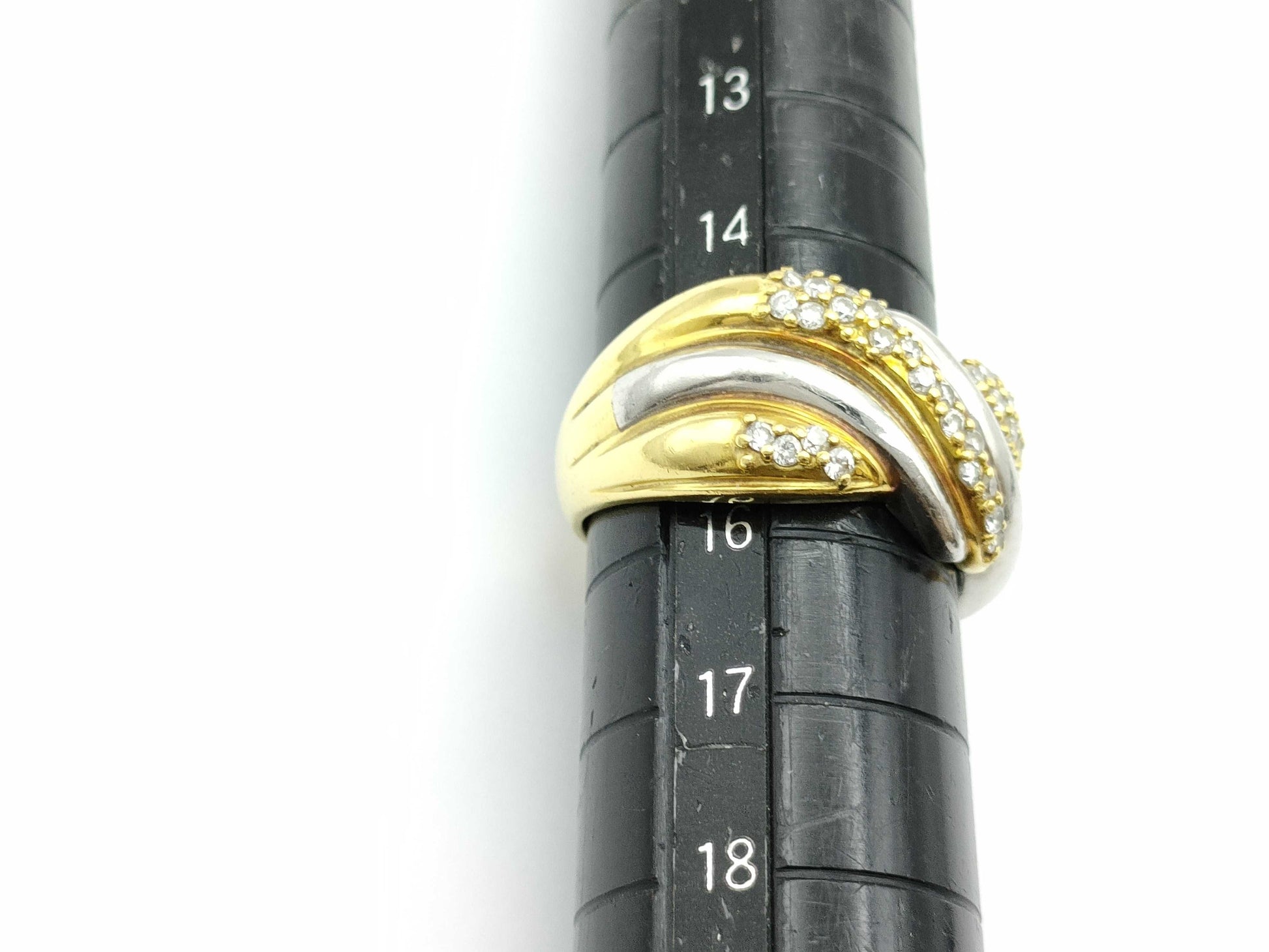 D0.50ct K18/PT900 9.6g Ring 