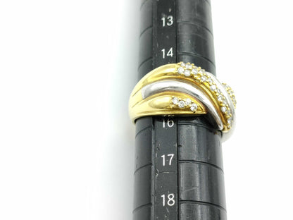 D0.50ct K18/PT900 9.6g Ring 