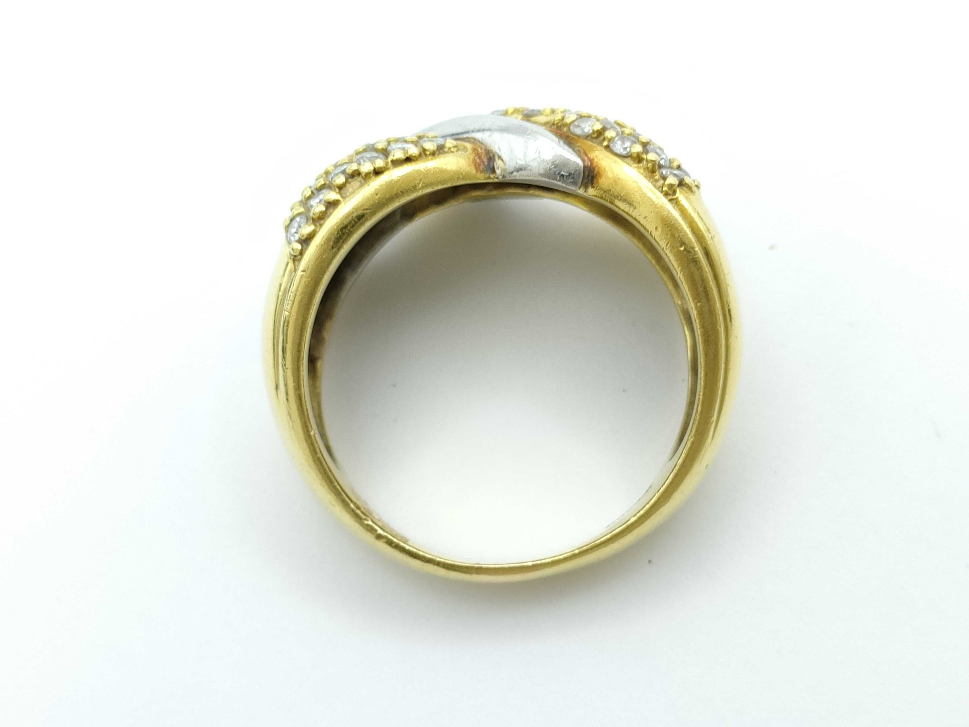 D0.50ct K18/PT900 9.6g Ring 