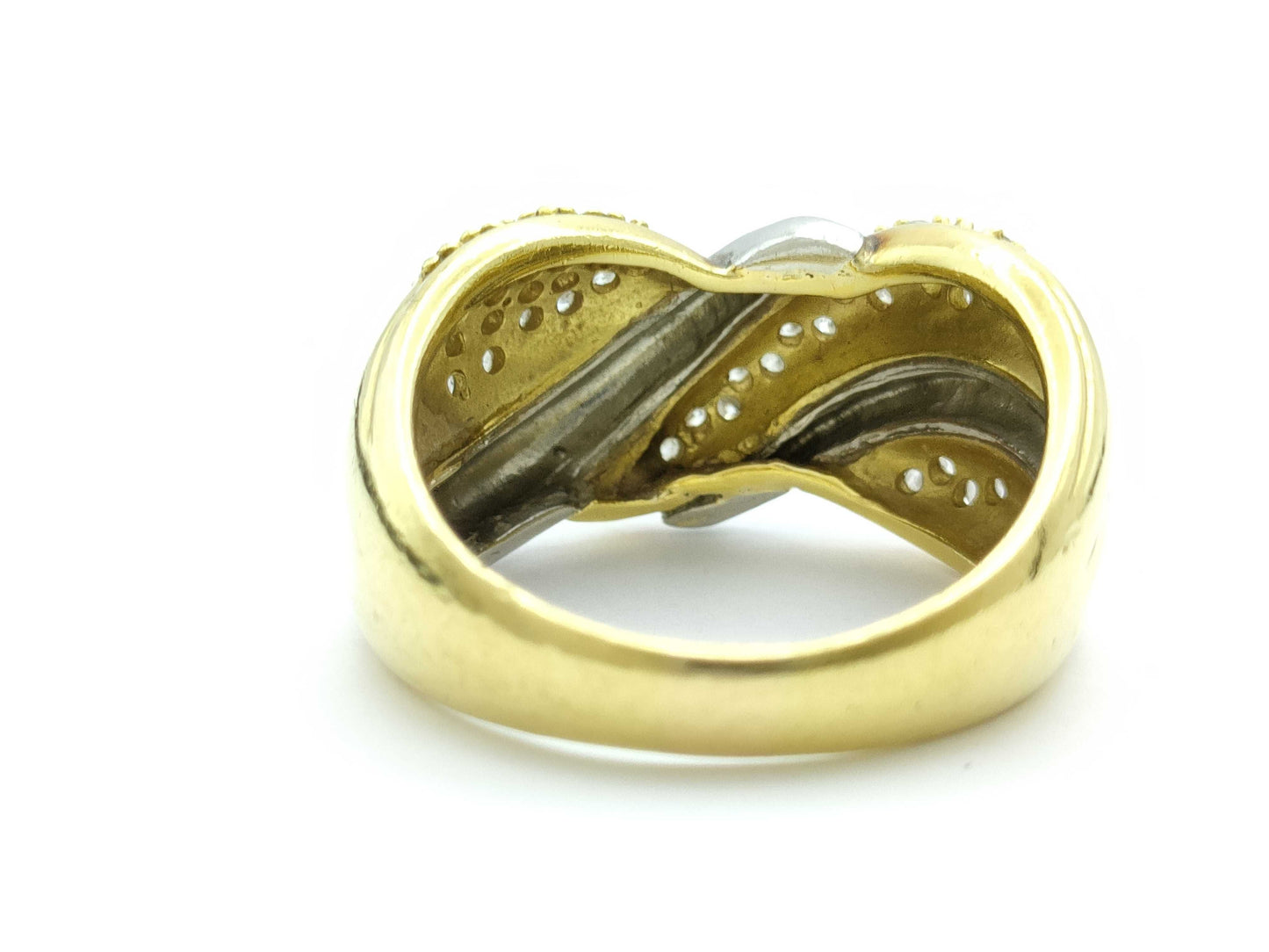 D0.50ct K18/PT900 9.6g Ring 