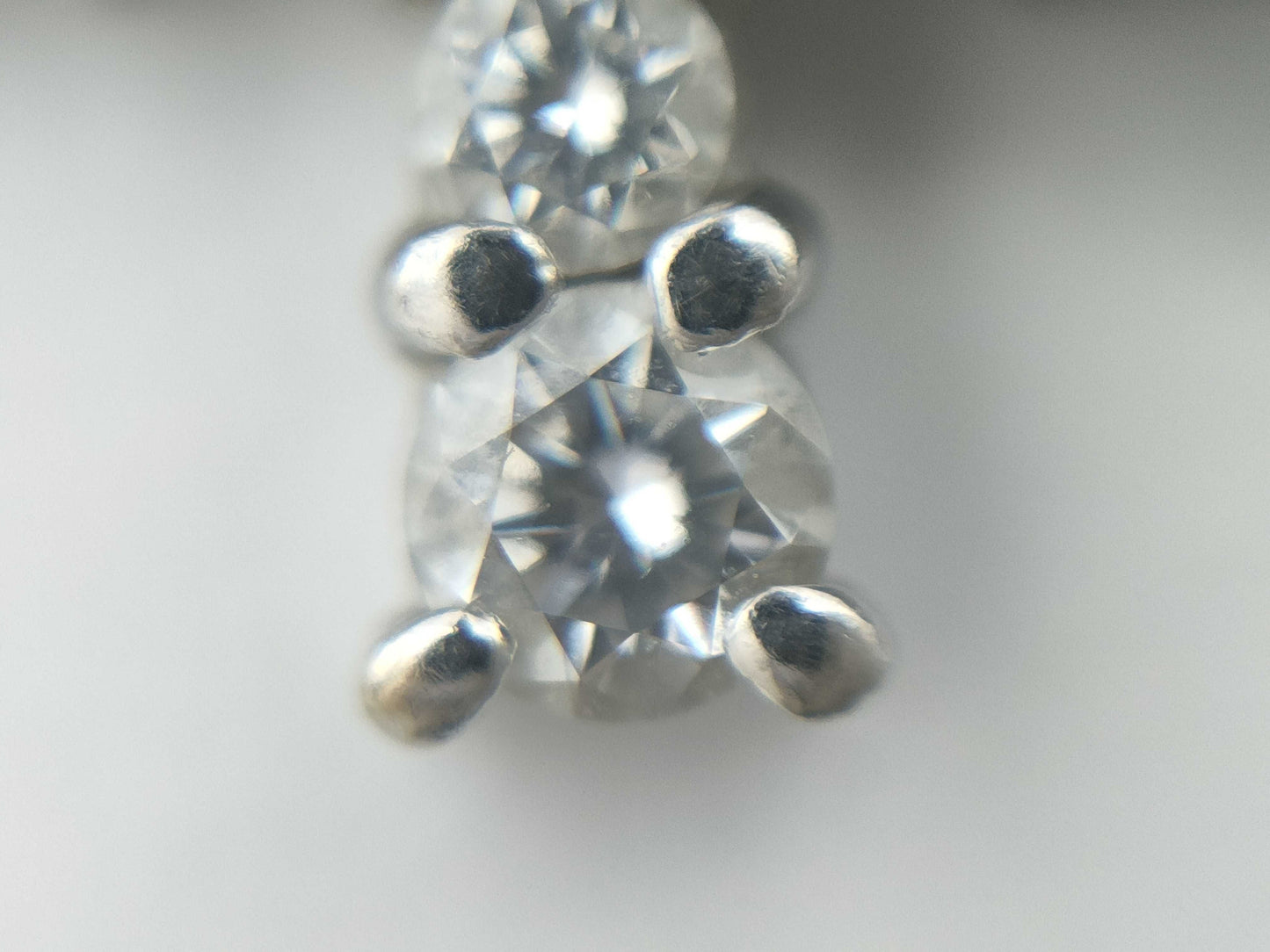MIKIMOTO Cross D0.36ct K18 3.9g Necklace 
