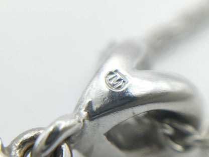 MIKIMOTO Cross D0.36ct K18 3.9g Necklace 