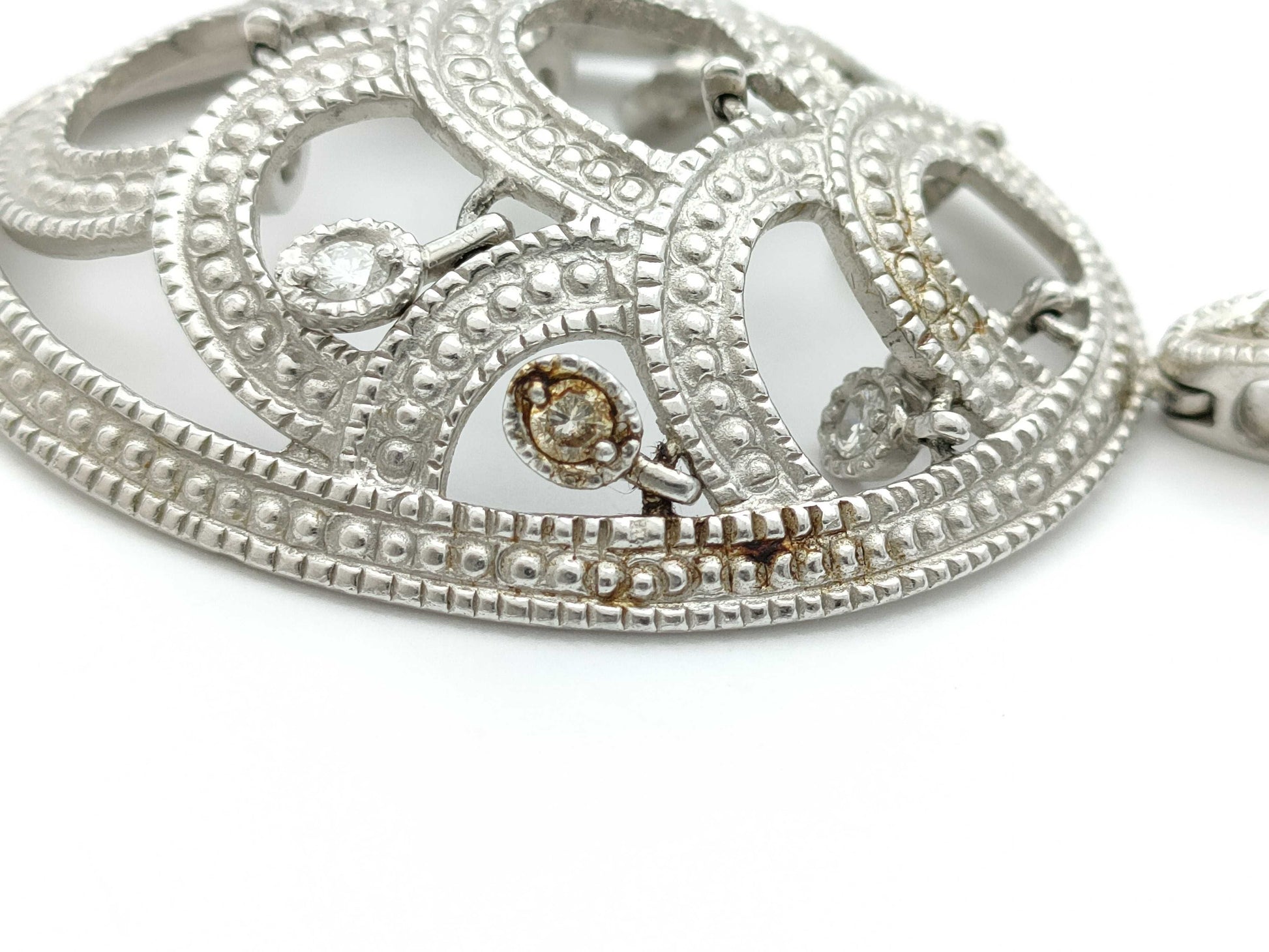 D0.50ct Pt900 18.6g Pendant Top 