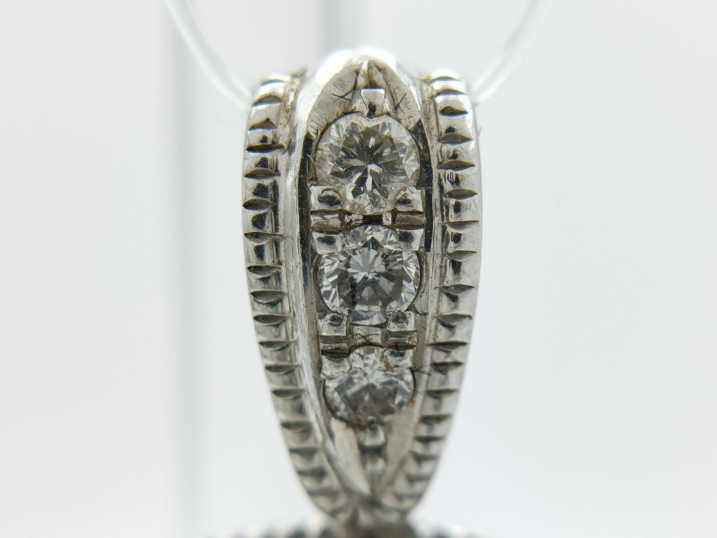 D0.50ct Pt900 18.6g Pendant Top 