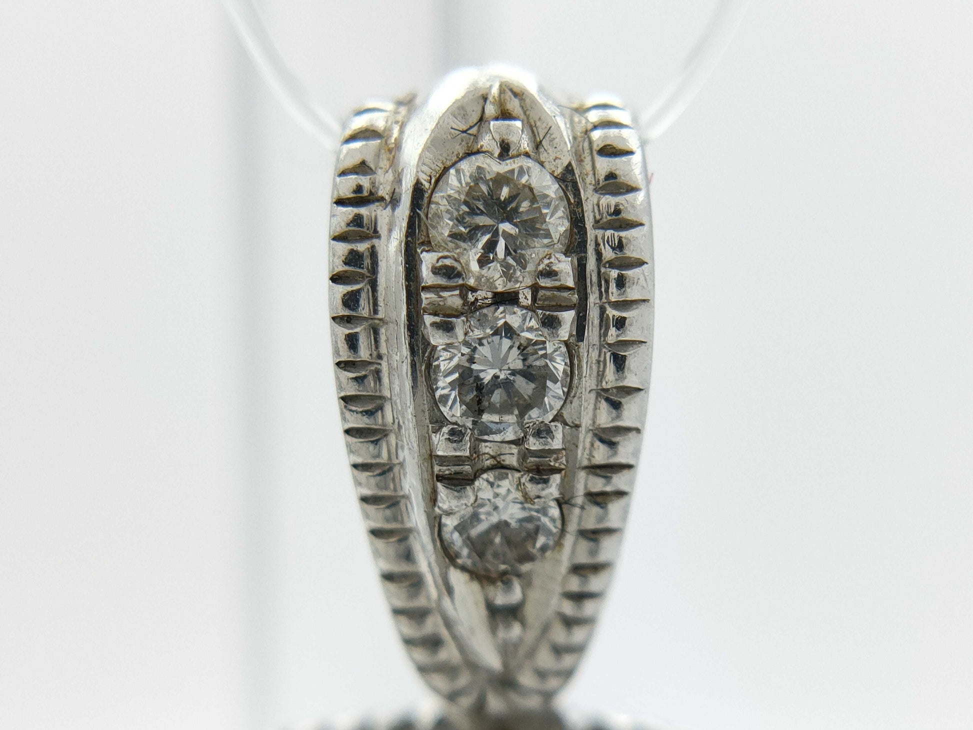 D0.50ct Pt900 18.6g Pendant Top 