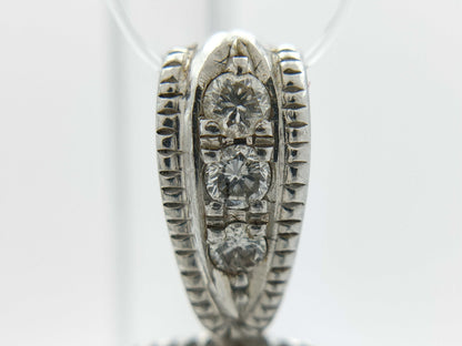 D0.50ct Pt900 18.6g Pendant Top 