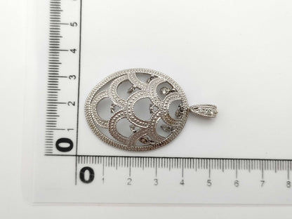 D0.50ct Pt900 18.6g Pendant Top 