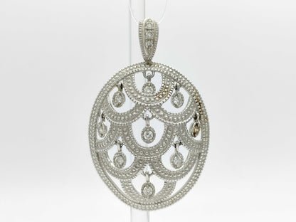 D0.50ct Pt900 18.6g Pendant Top 