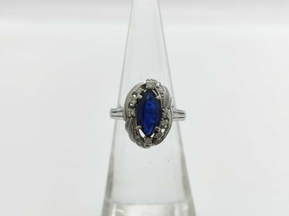 S1.10ct Diamond Pt900 5.7g Ring 
