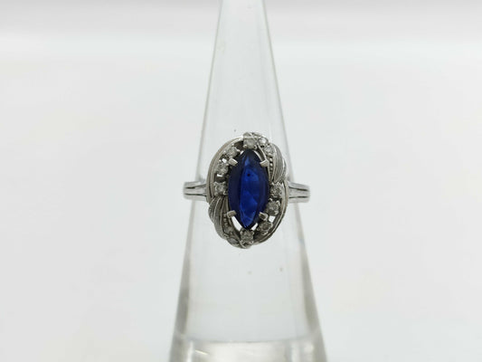 S1.10ct Diamond Pt900 5.7g Ring 
