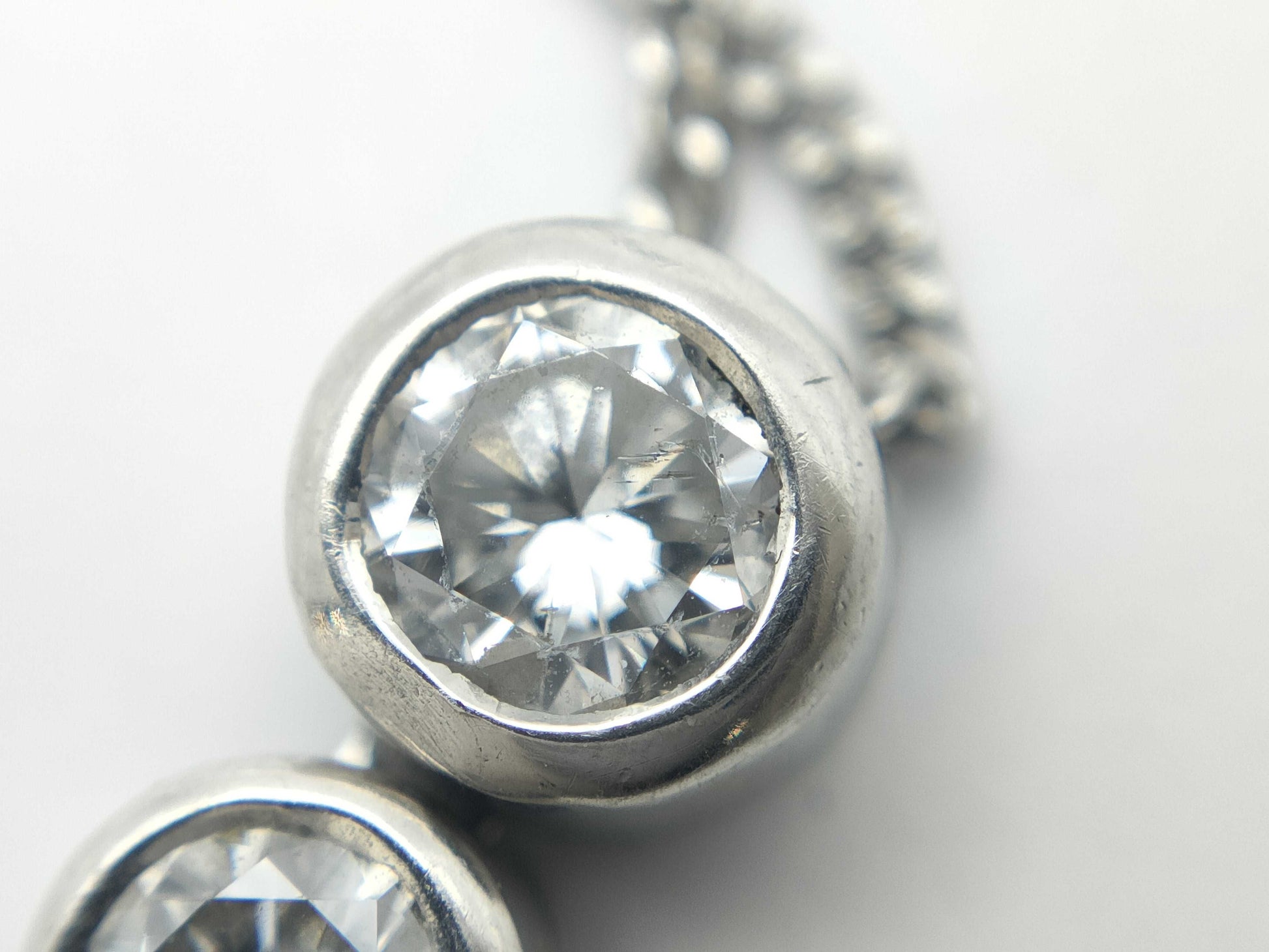 D0.50ct PT900/PT850 3.7g Necklace 