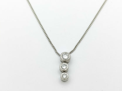 D0.50ct PT900/PT850 3.7g Necklace 