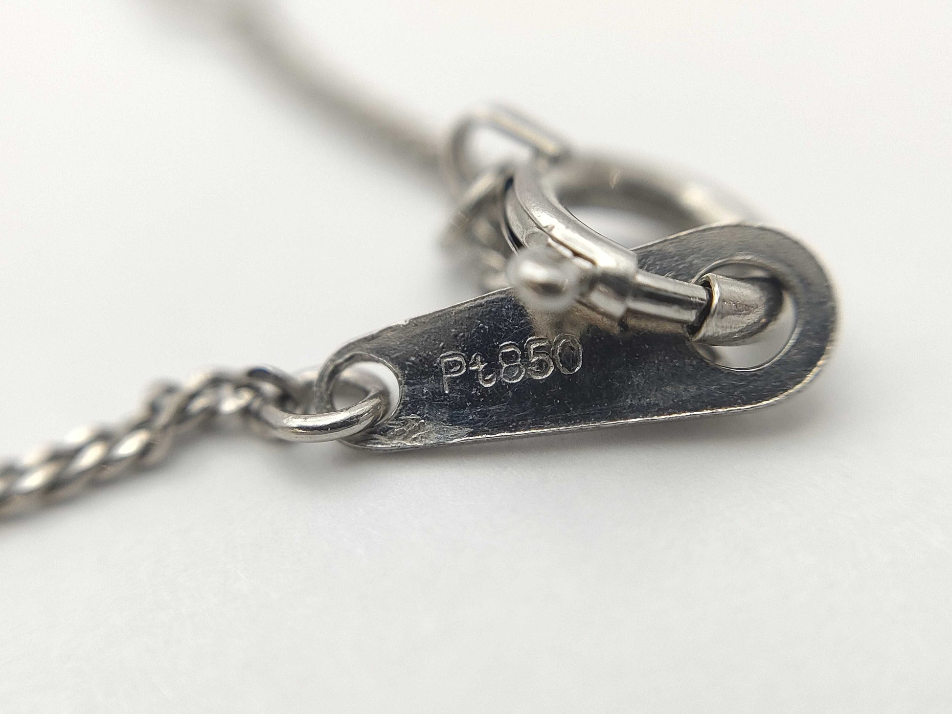 D0.50ct PT900/PT850 3.7g Necklace 