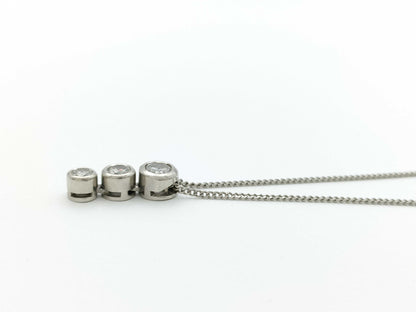 D0.50ct PT900/PT850 3.7g Necklace 