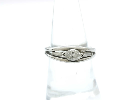 D0.508ct FD0.14ct PT900 7.7g Ring 