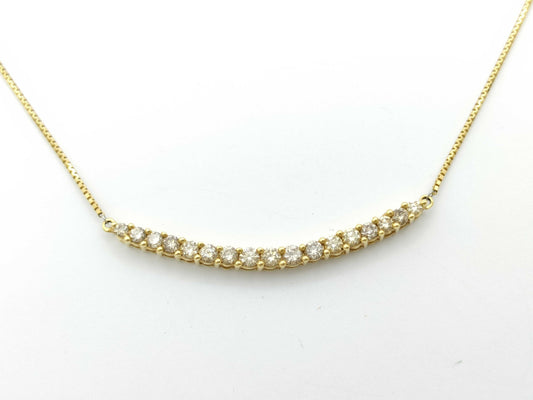 Diamond K18 3.5g Necklace 