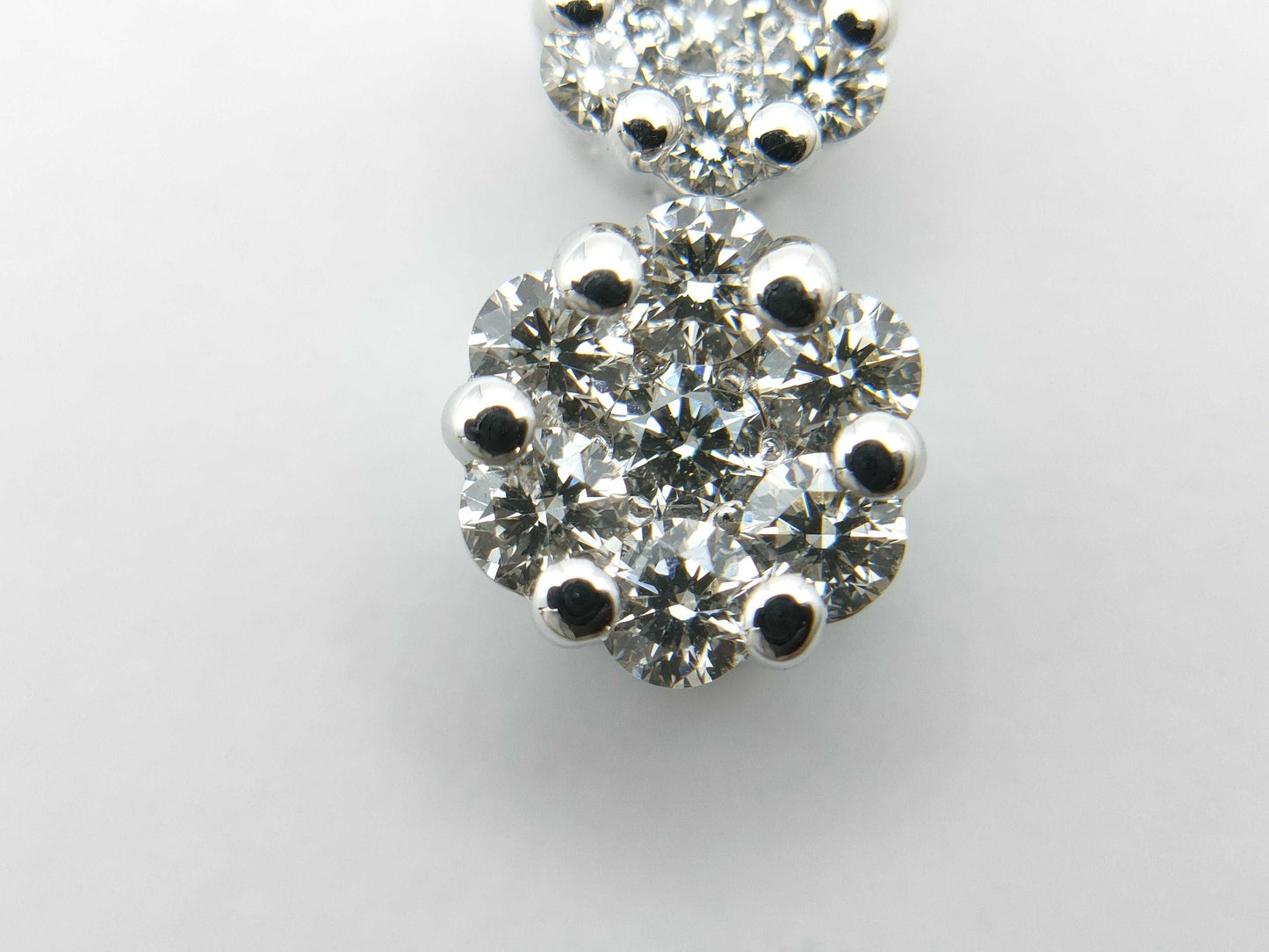 D0.50ct K18WG 3.6g Necklace 