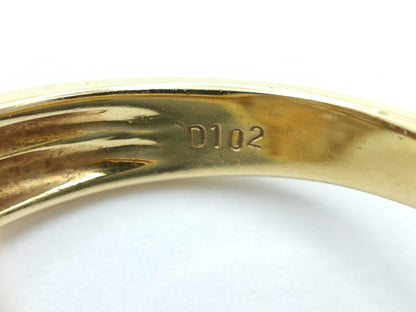 D1.02ct K18 6.7g Ring 