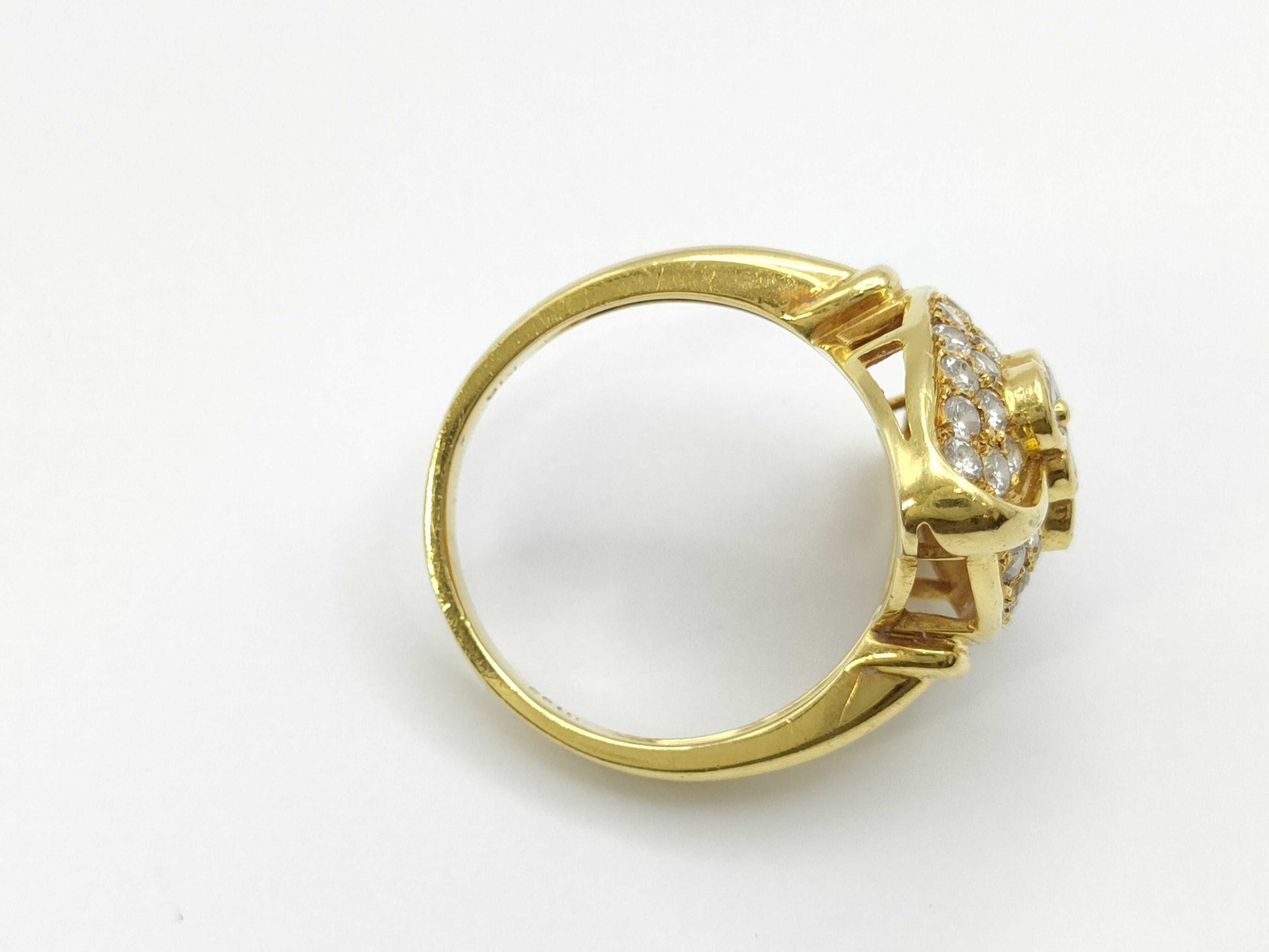 D1.02ct K18 6.7g Ring 