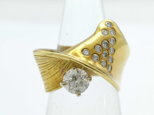 Diamond 18K 8.9g Ring 