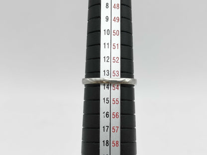 S1.00ct D0.21ct PT900 3.5g Ring 