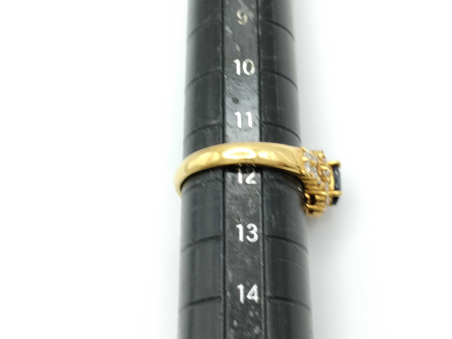 S 0.83ct D 0.50ct K18 4.2g Ring 