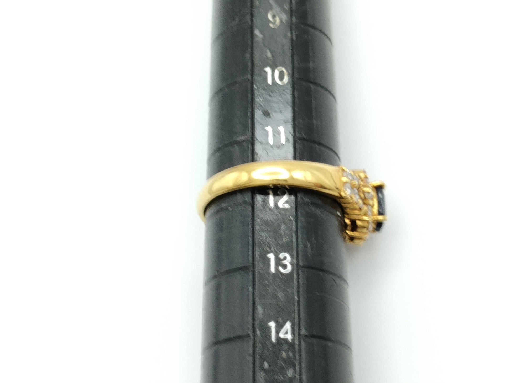 S 0.83ct D 0.50ct K18 4.2g Ring 