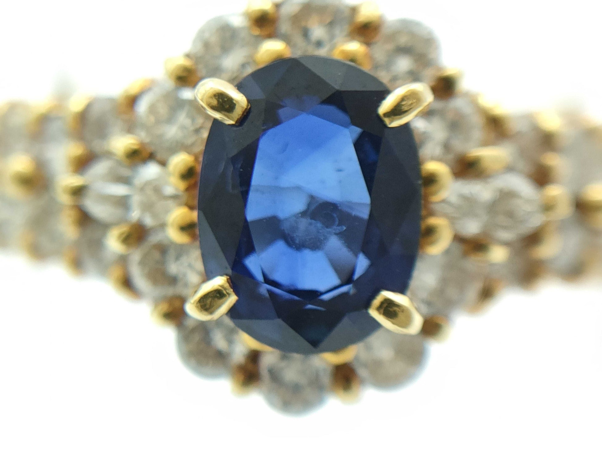 S 0.83ct D 0.50ct K18 4.2g Ring 