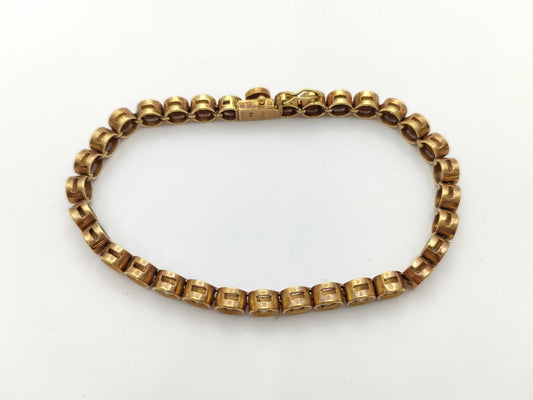 D3.00ct K18 18.8g Bracelet/Bangle 