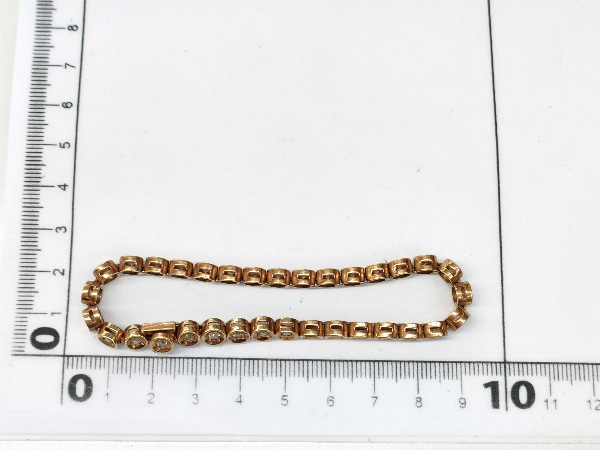 D3.00ct K18 18.8g Bracelet/Bangle 
