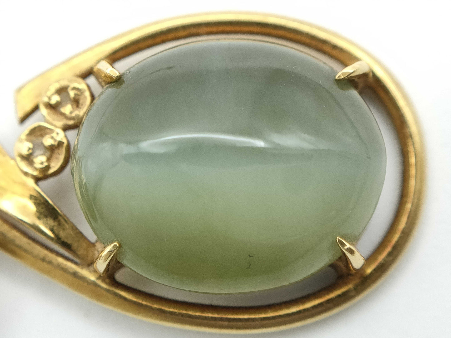 Colored Stone Necklace, 18K Gold, 10.5g 