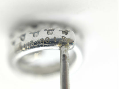 Ponte Vecchio D0.12ct K18WG 1.2g Earrings 