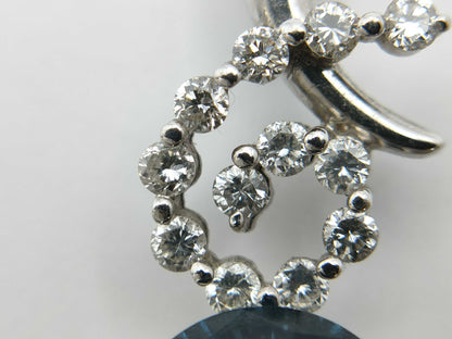 BT3.90ct D0.30ct K18WG 6.2g Necklace 