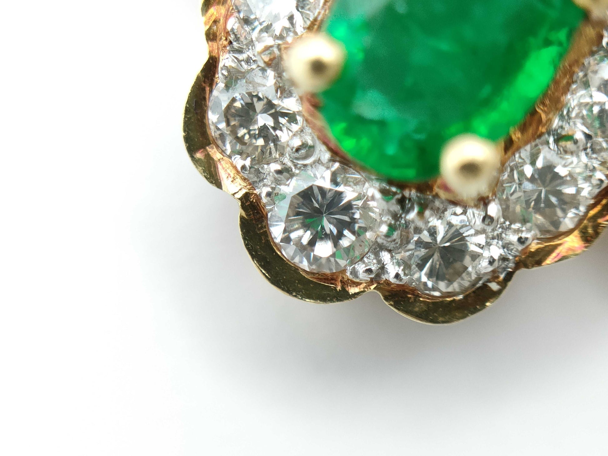 E0.51/1.01ct D0.97ct K18 15.8g Necklace 