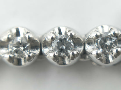 D3.0ct K18WG 13.2g Necklace 