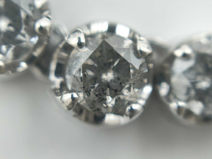 D3.0ct K18WG 13.2g Necklace 