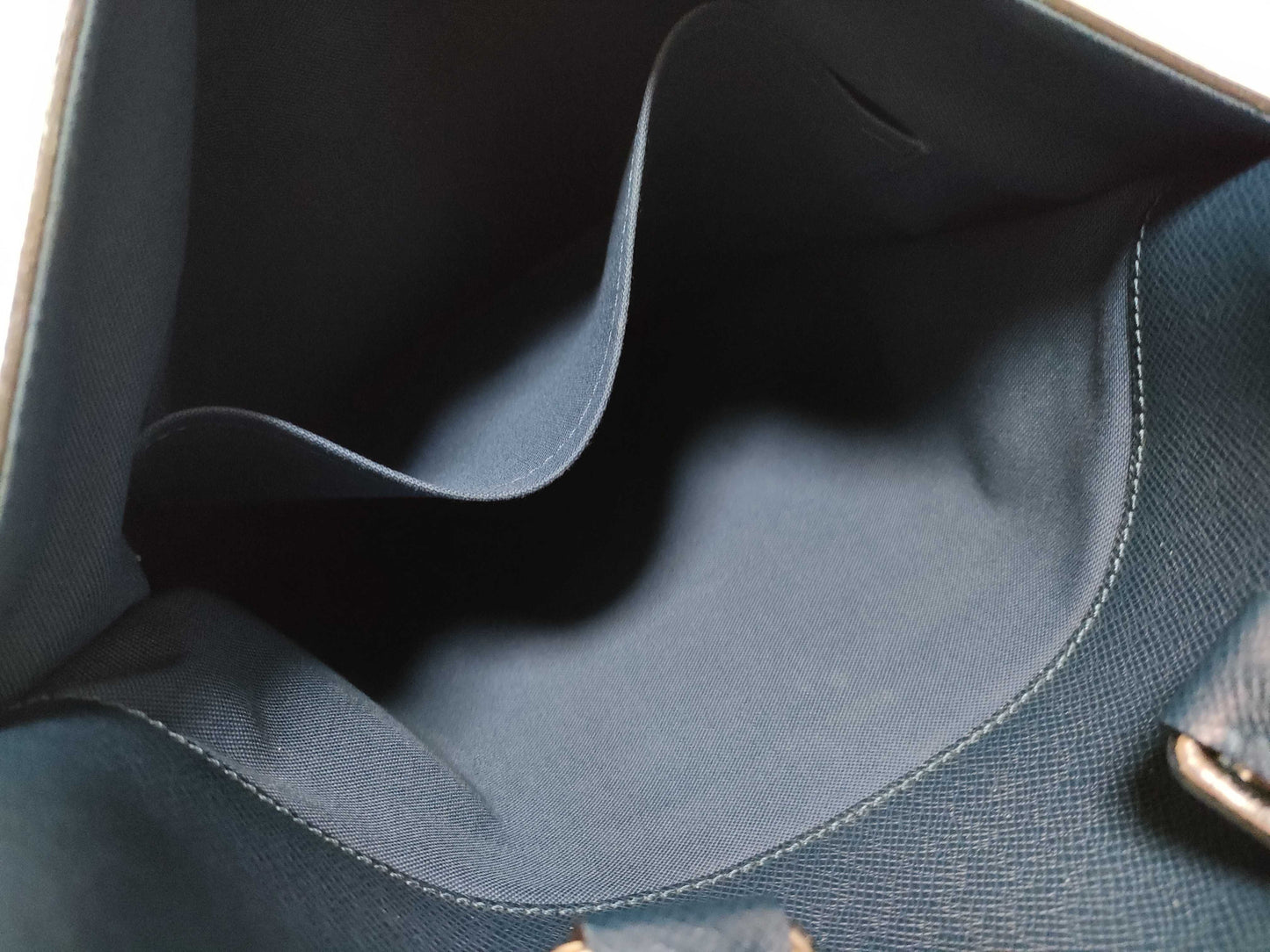 LOUIS VUITTON RFID Unverified MB3195 Louis Vuitton Taiga Damier Taiga Grigory Tote ★Strap Handbag