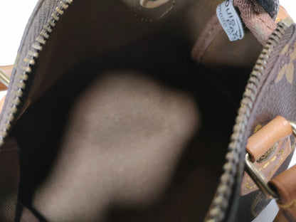 LOUIS VUITTON RFID Unverifiable, Serial Unverifiable, Monogram Louis Vuitton Mini Speedy Monogram Pouch with Tag, No ST