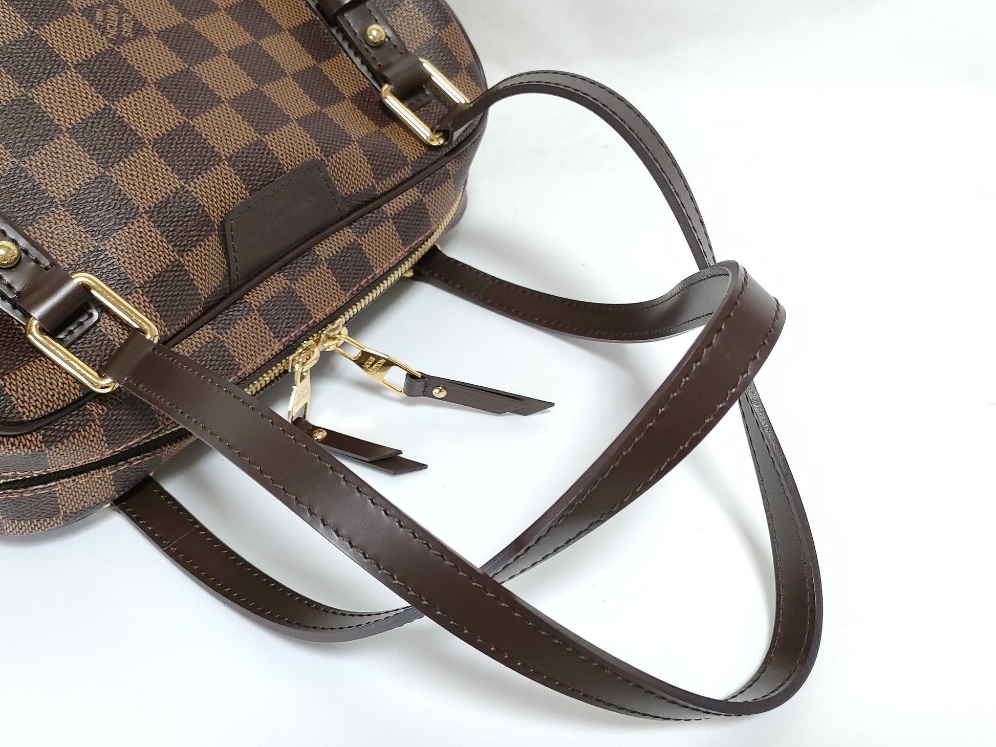 LOUIS VUITTON RFID Unverified FL4191 Damier Louis Vuitton Boston Bag Rivington PM Handbag