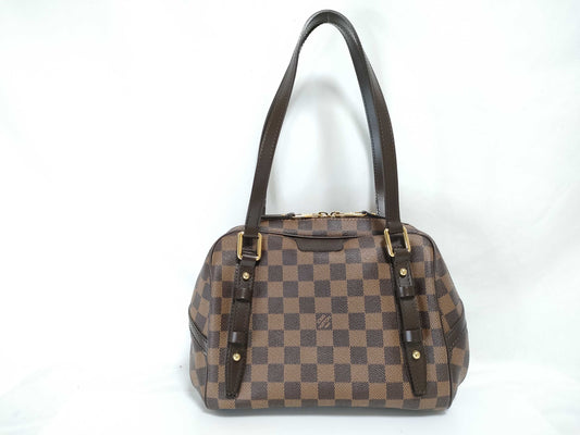 LOUIS VUITTON RFID Unverified FL4191 Damier Louis Vuitton Boston Bag Rivington PM Handbag