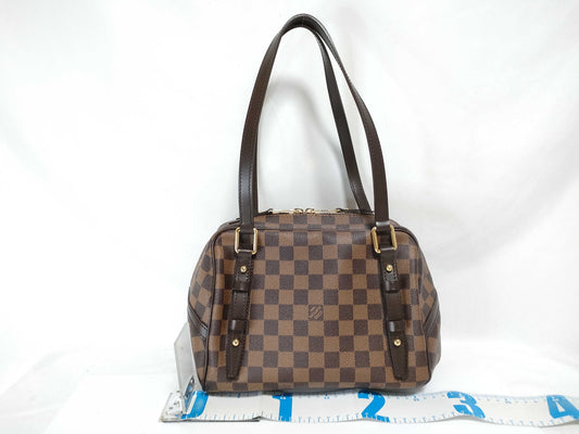 LOUIS VUITTON RFID Unverified FL4191 Damier Louis Vuitton Boston Bag Rivington PM Handbag