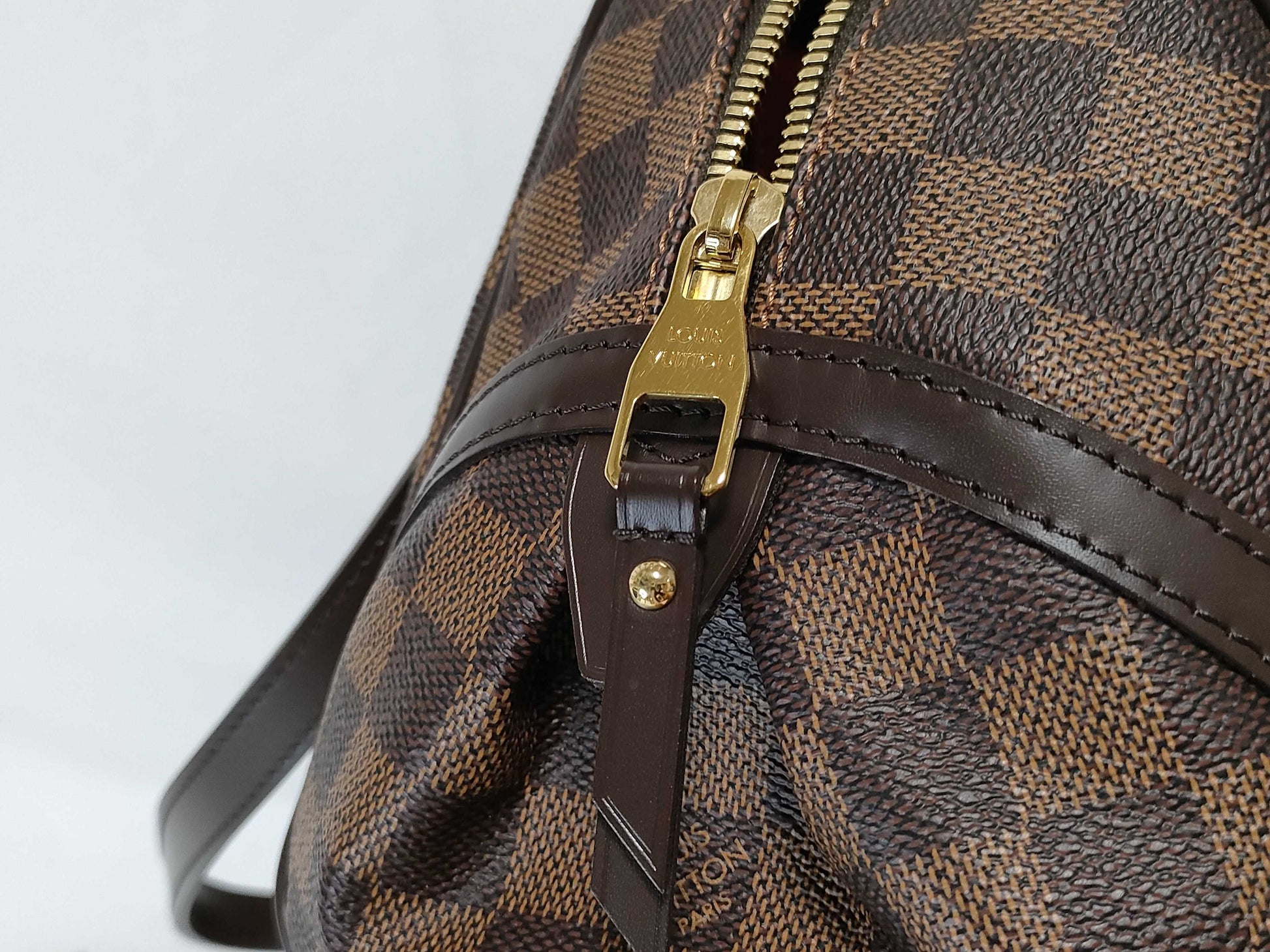 LOUIS VUITTON RFID Unverified FL4191 Damier Louis Vuitton Boston Bag Rivington PM Handbag