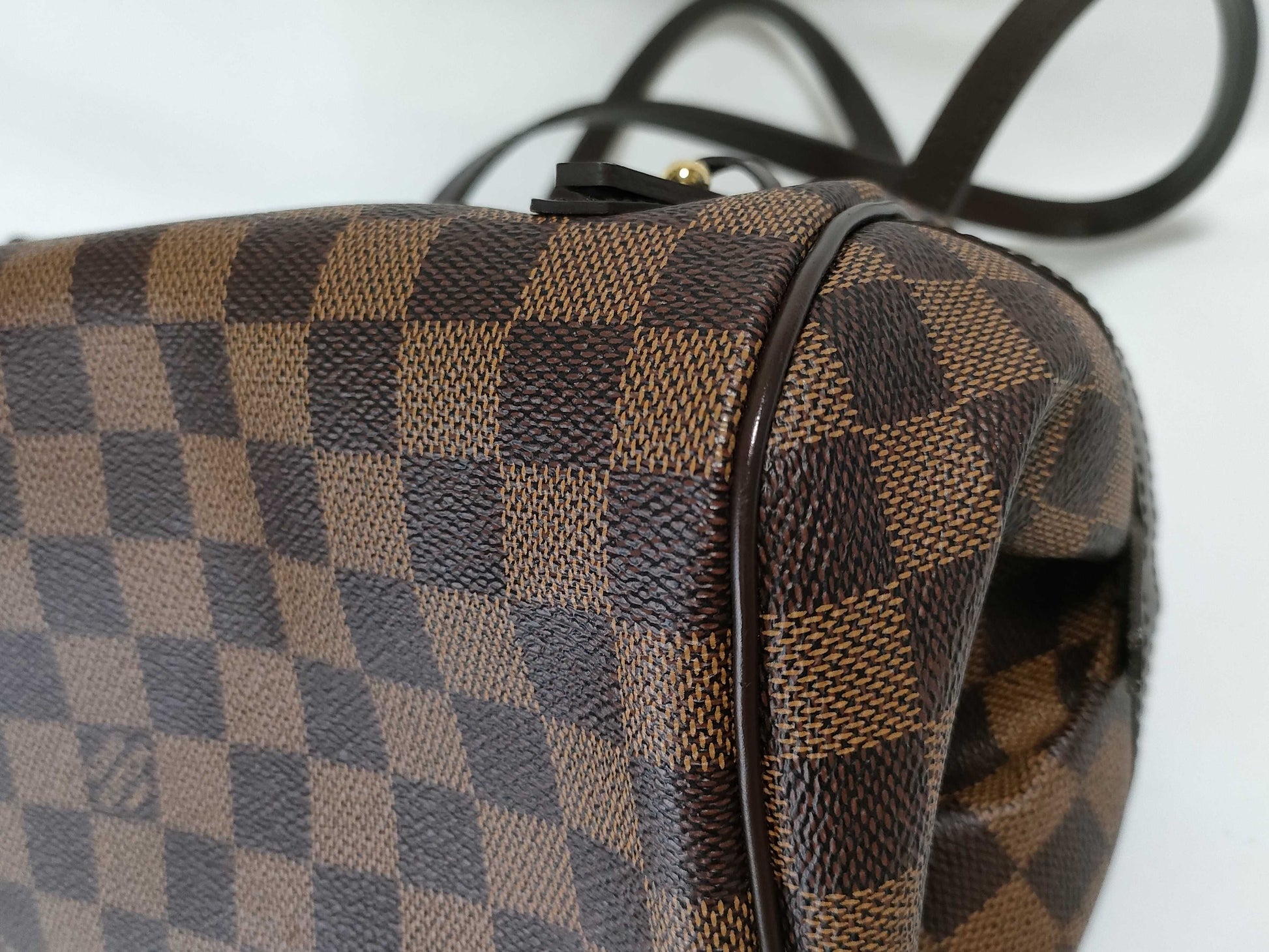 LOUIS VUITTON RFID Unverified FL4191 Damier Louis Vuitton Boston Bag Rivington PM Handbag