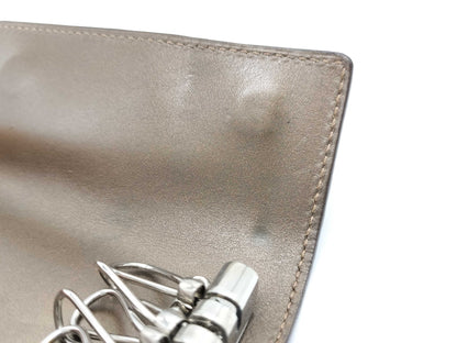 HERMES □H Stamp Hermès Serie Key Case 6-Ring Brown □H Key Case/Key Holder