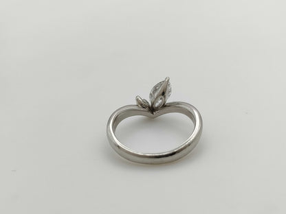D0.56ct FD0.17ct Pt900 4.6g Ring 